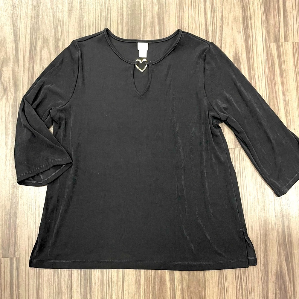 Chicos Heart Top